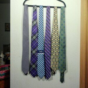 NEW: Bundle: 6 Men’s Ties Various Designers: Silk
